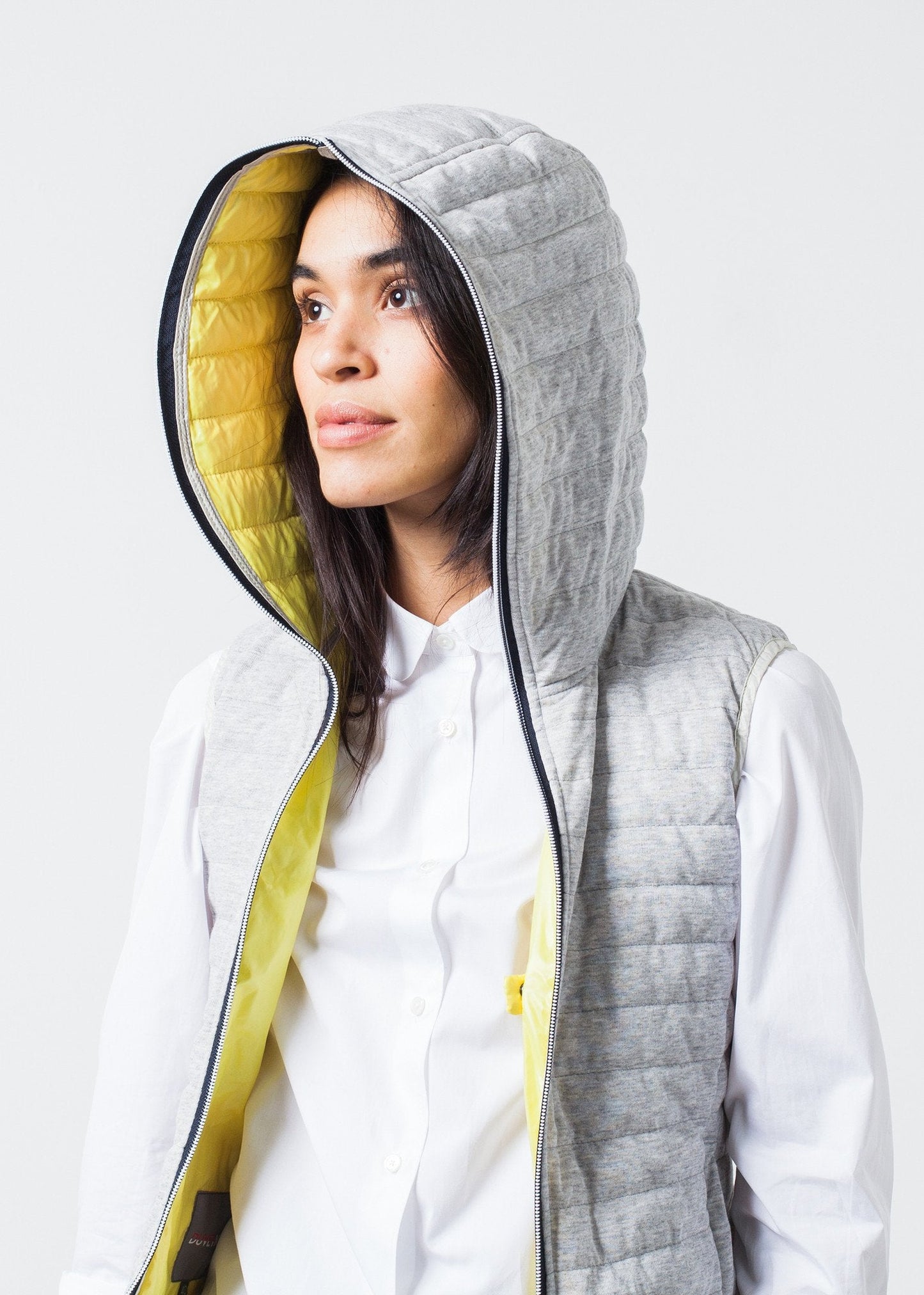 Gilet Primula en Gris Clair