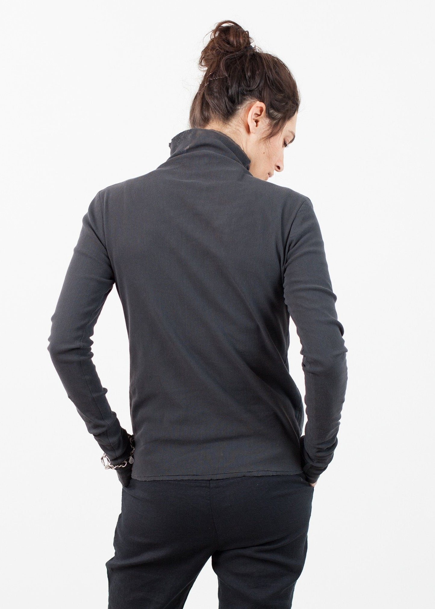 T-shirt long en coton Ink