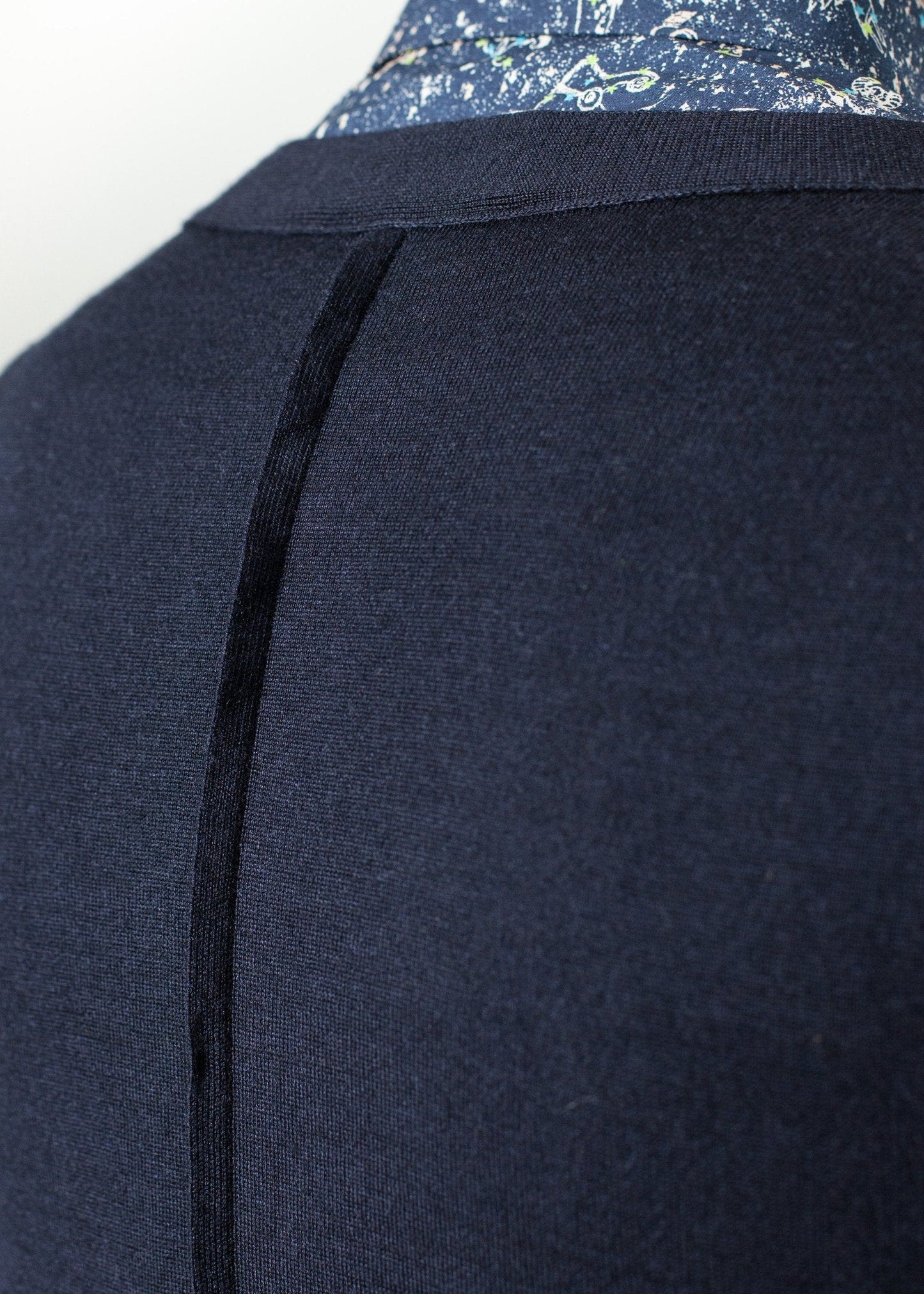 Gilet basique en bleu marine