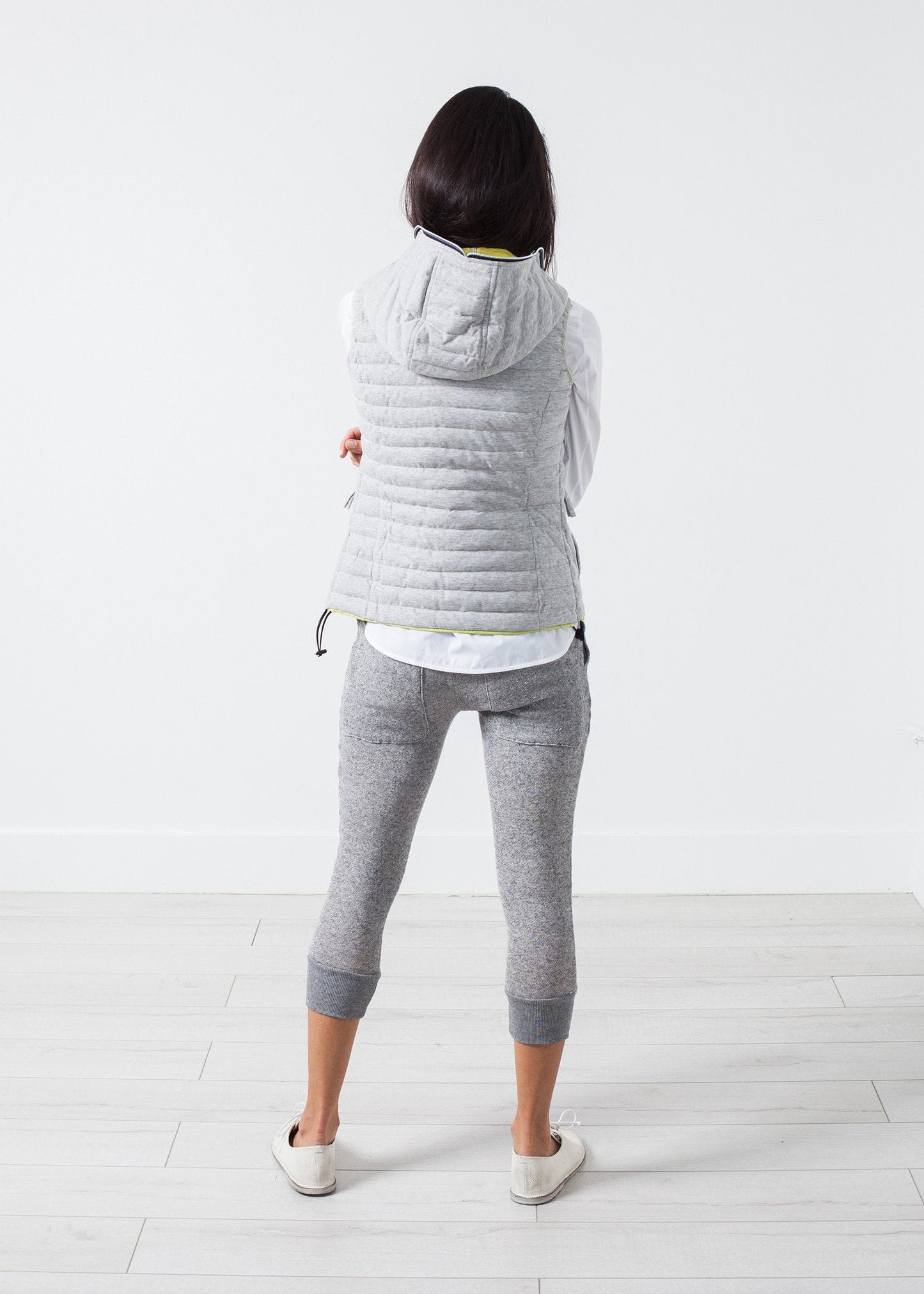 Gilet Primula en Gris Clair