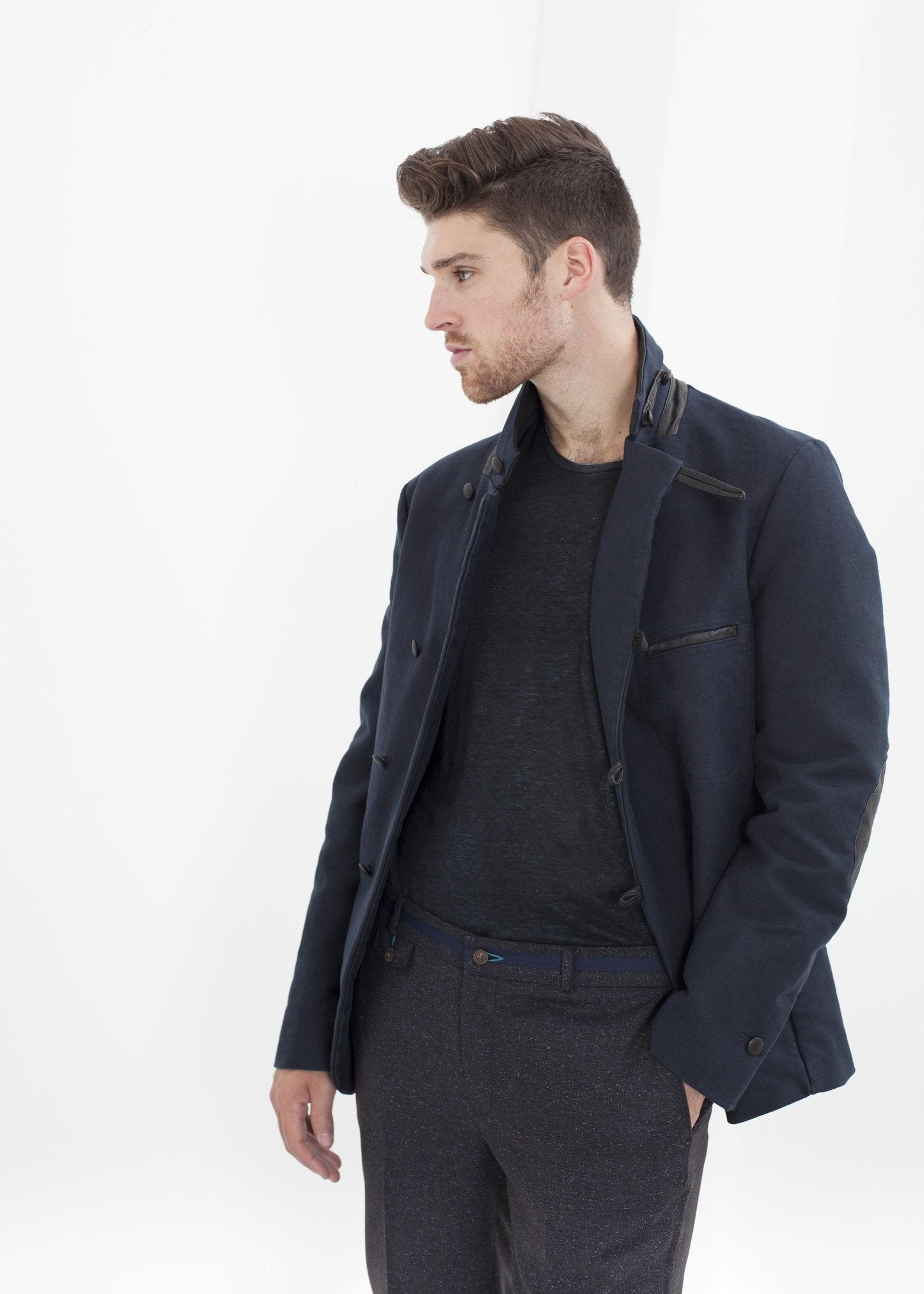 Blouson Taurin en Marine
