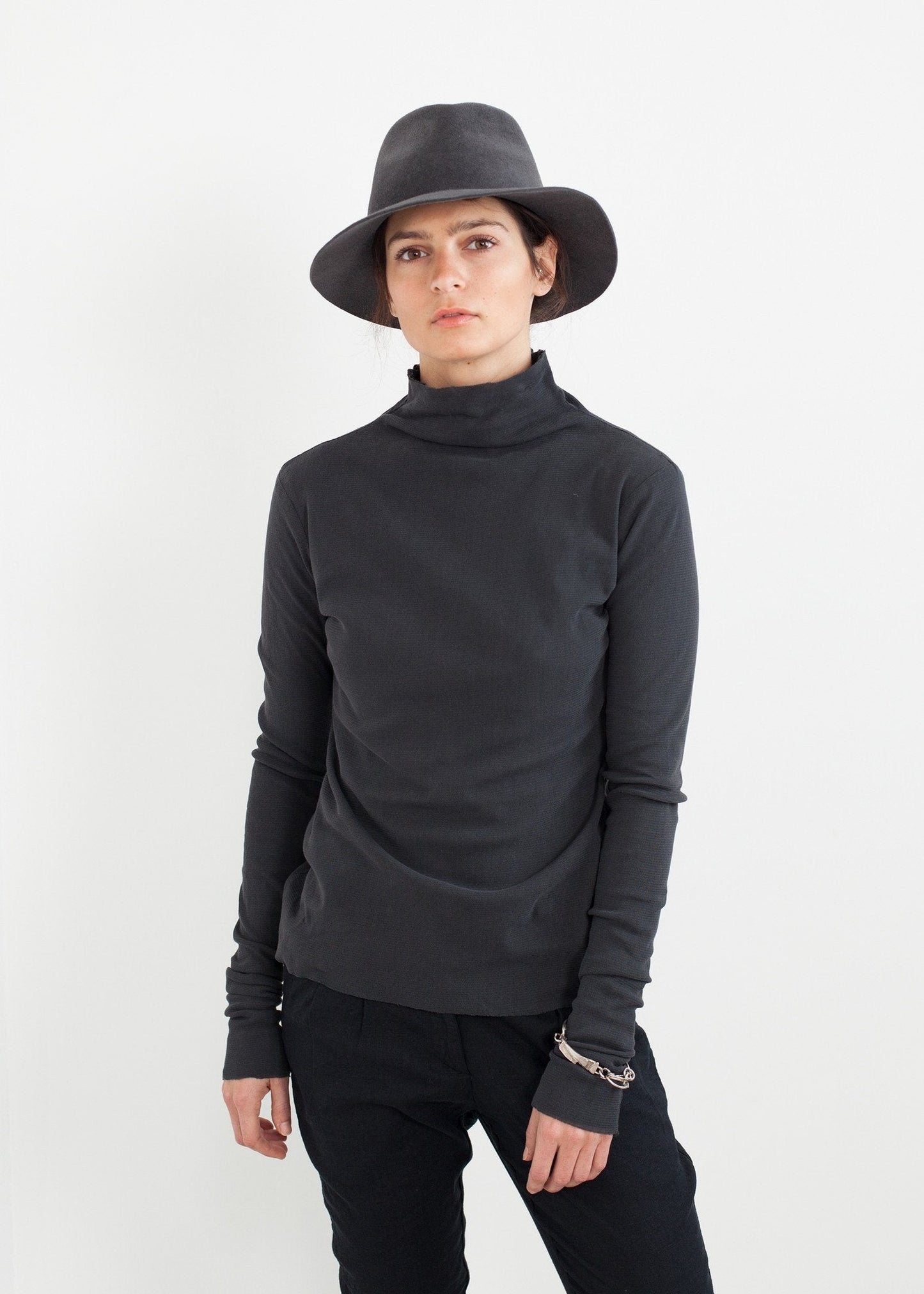 T-shirt long en coton Ink
