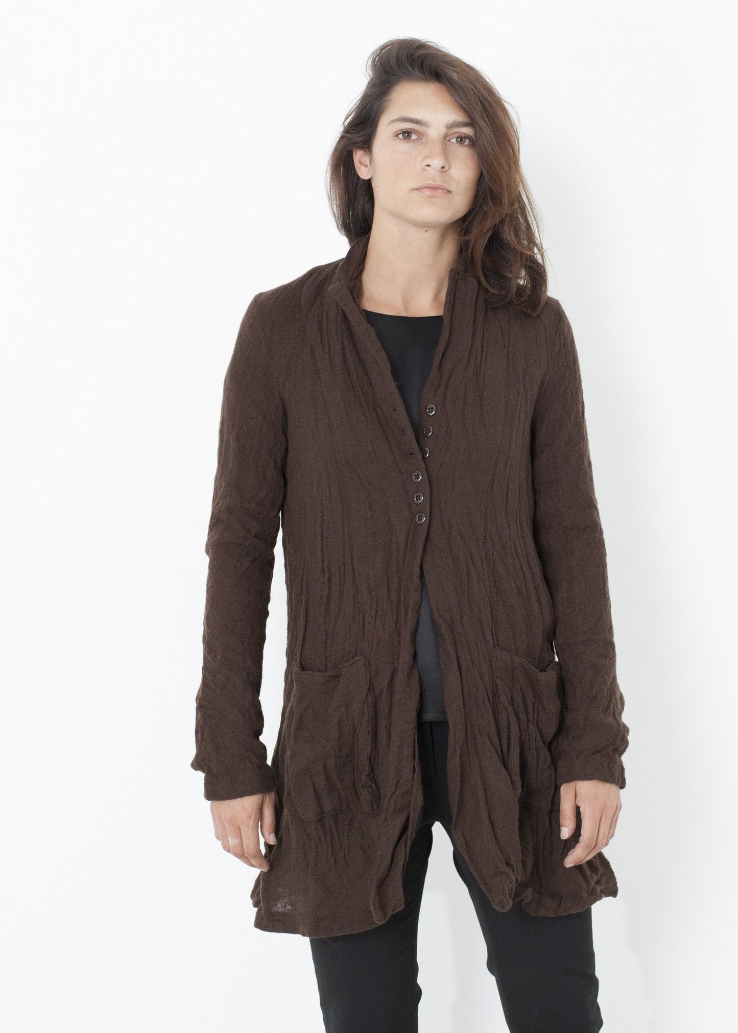 Veste en laine Ghost en marron