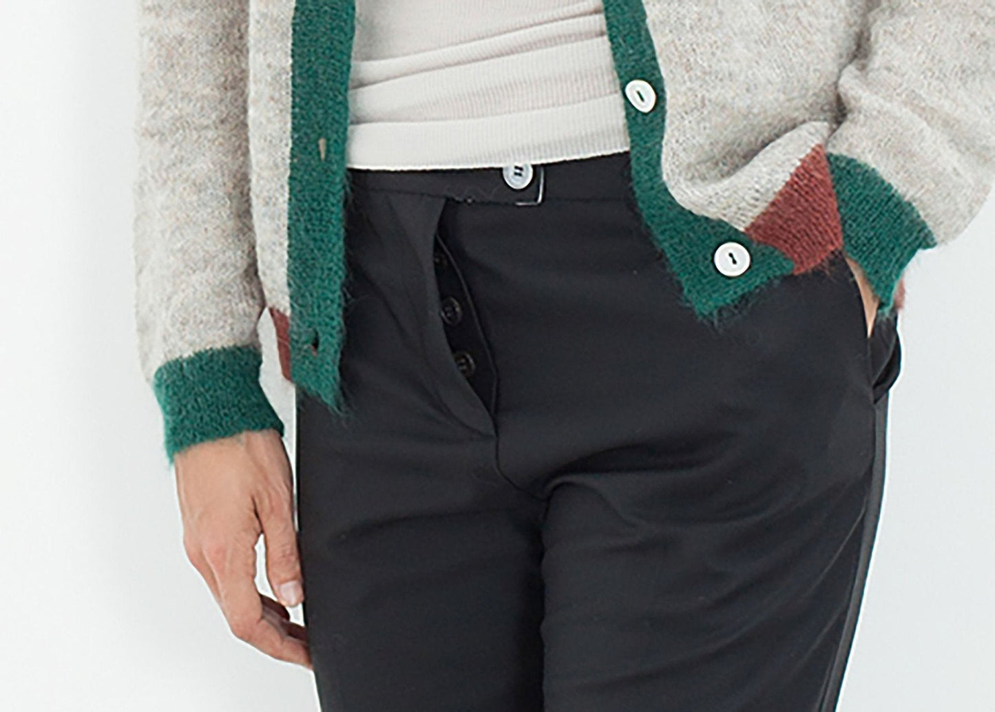 Pantalon Girlfriend en Noir