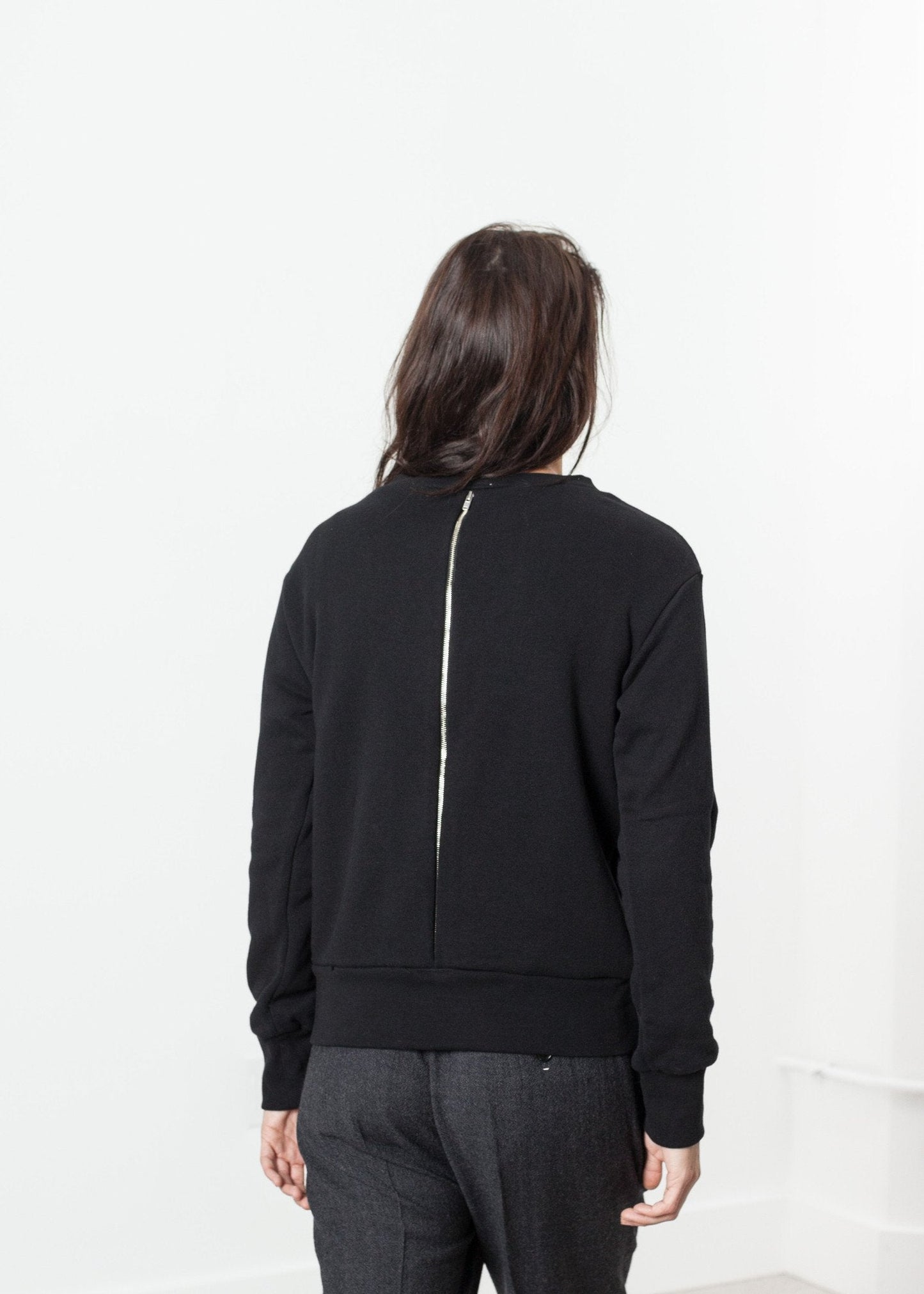 Sweat Loopwheeler en Noir