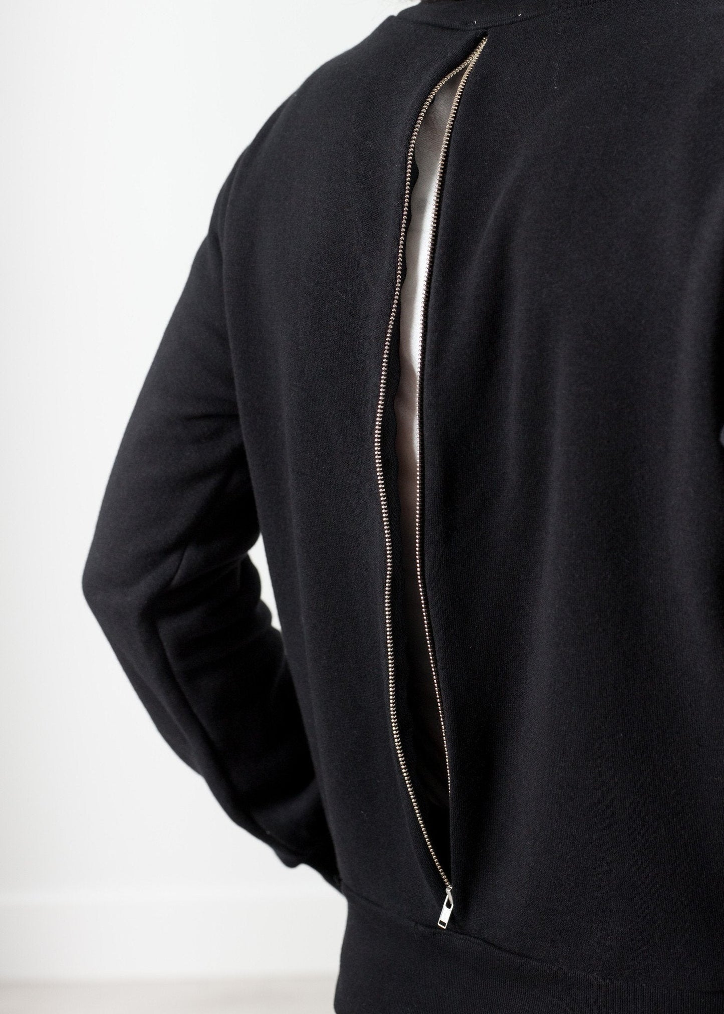 Sweat Loopwheeler en Noir