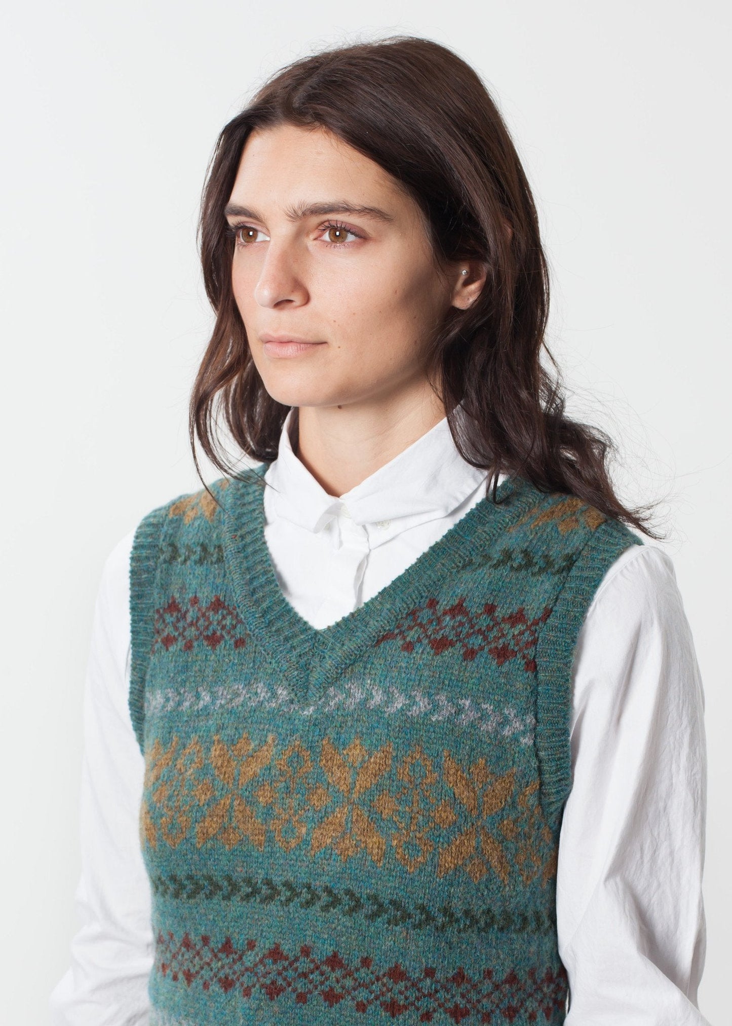 Gilet Fair Isle en armée