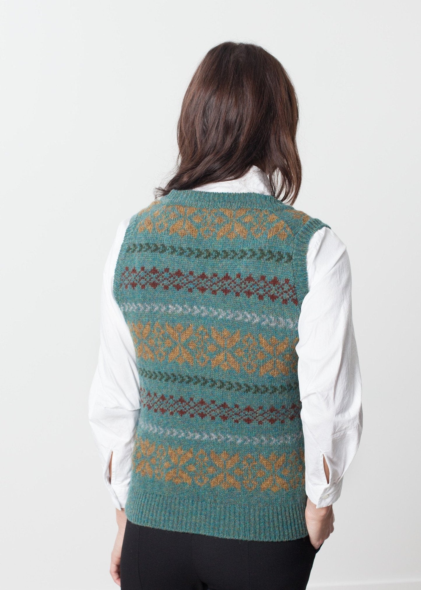 Gilet Fair Isle en armée