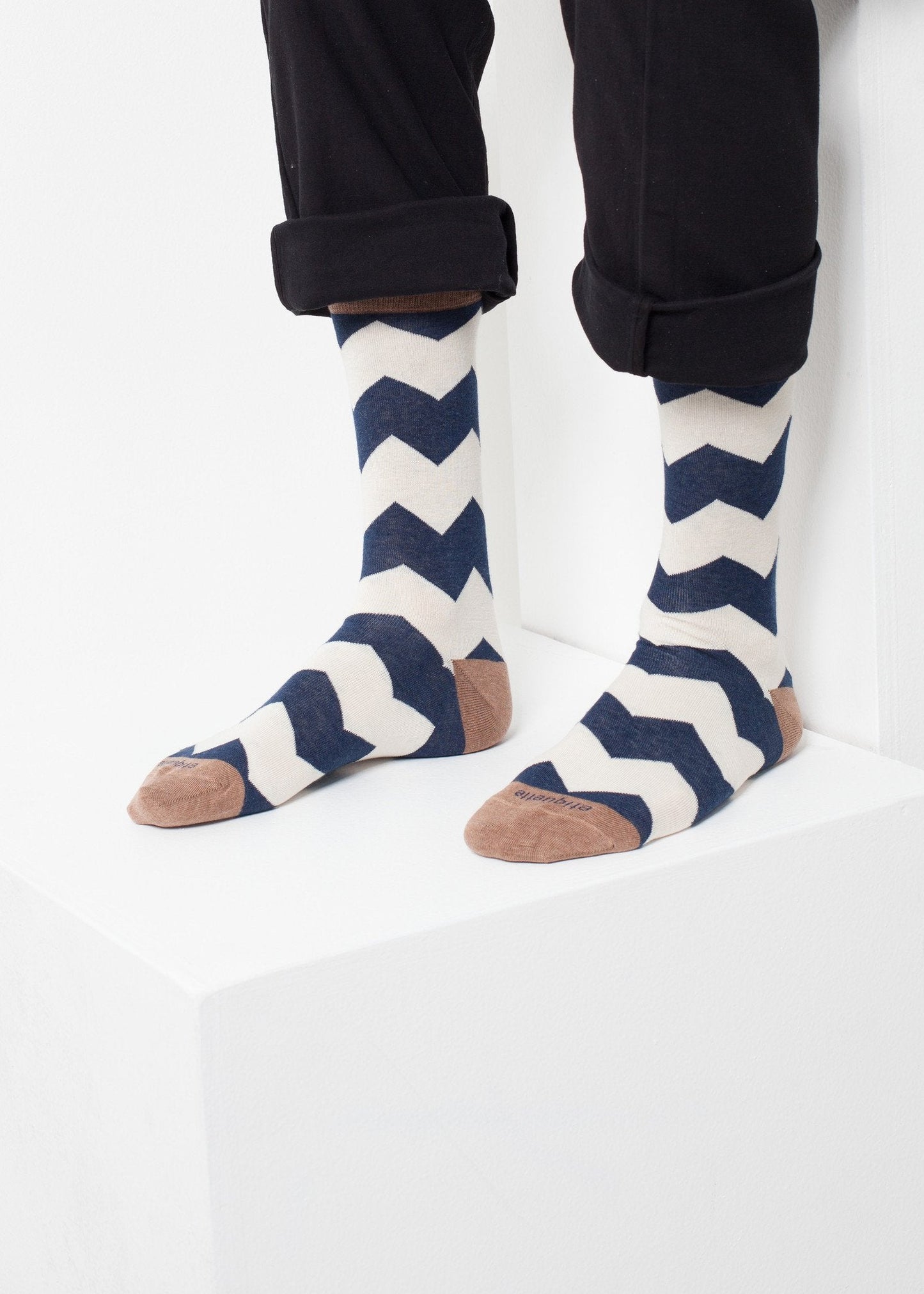 Chaussette à rayures Everest