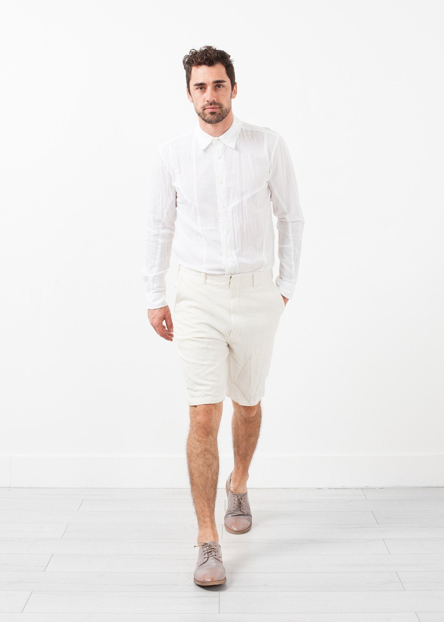 Short à carreaux