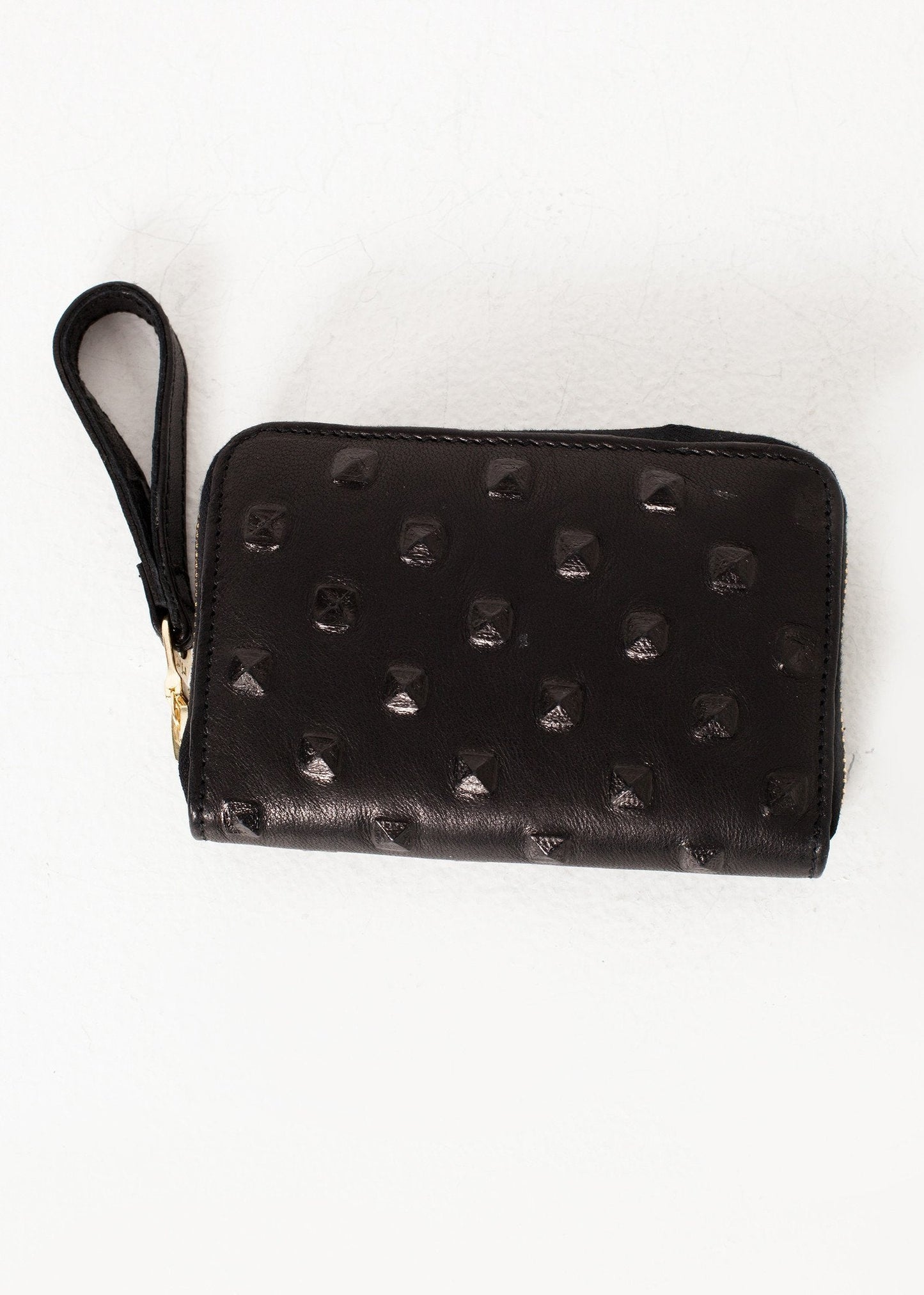 Portefeuille Elodie en Cuir Noir