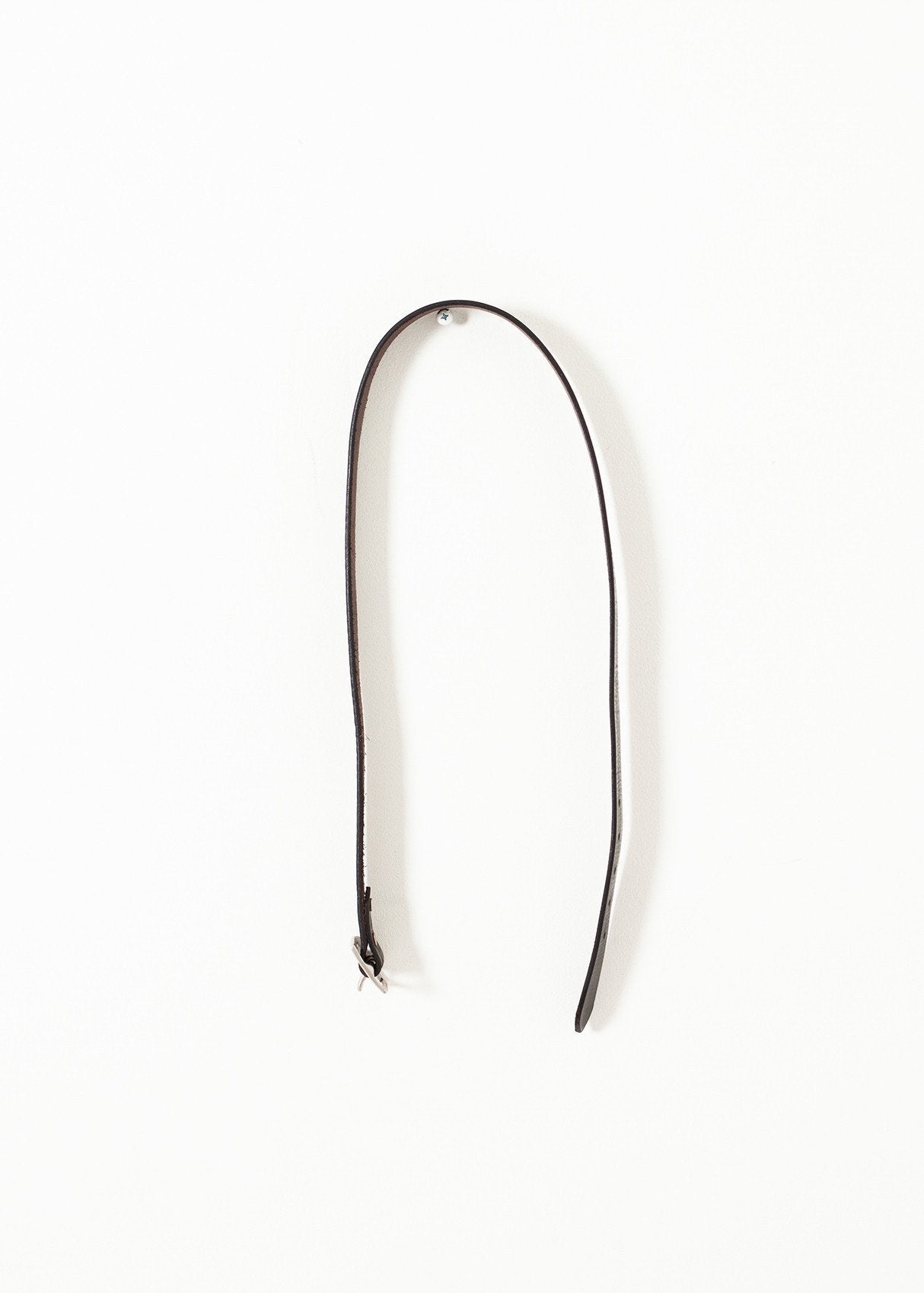 Ceinture unie en noir